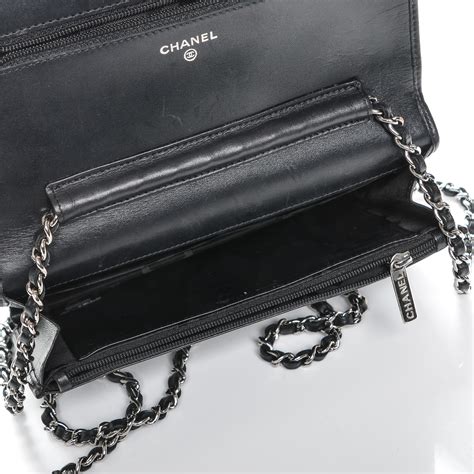 chanel quilted calfskin wallet|Wallet on chain .